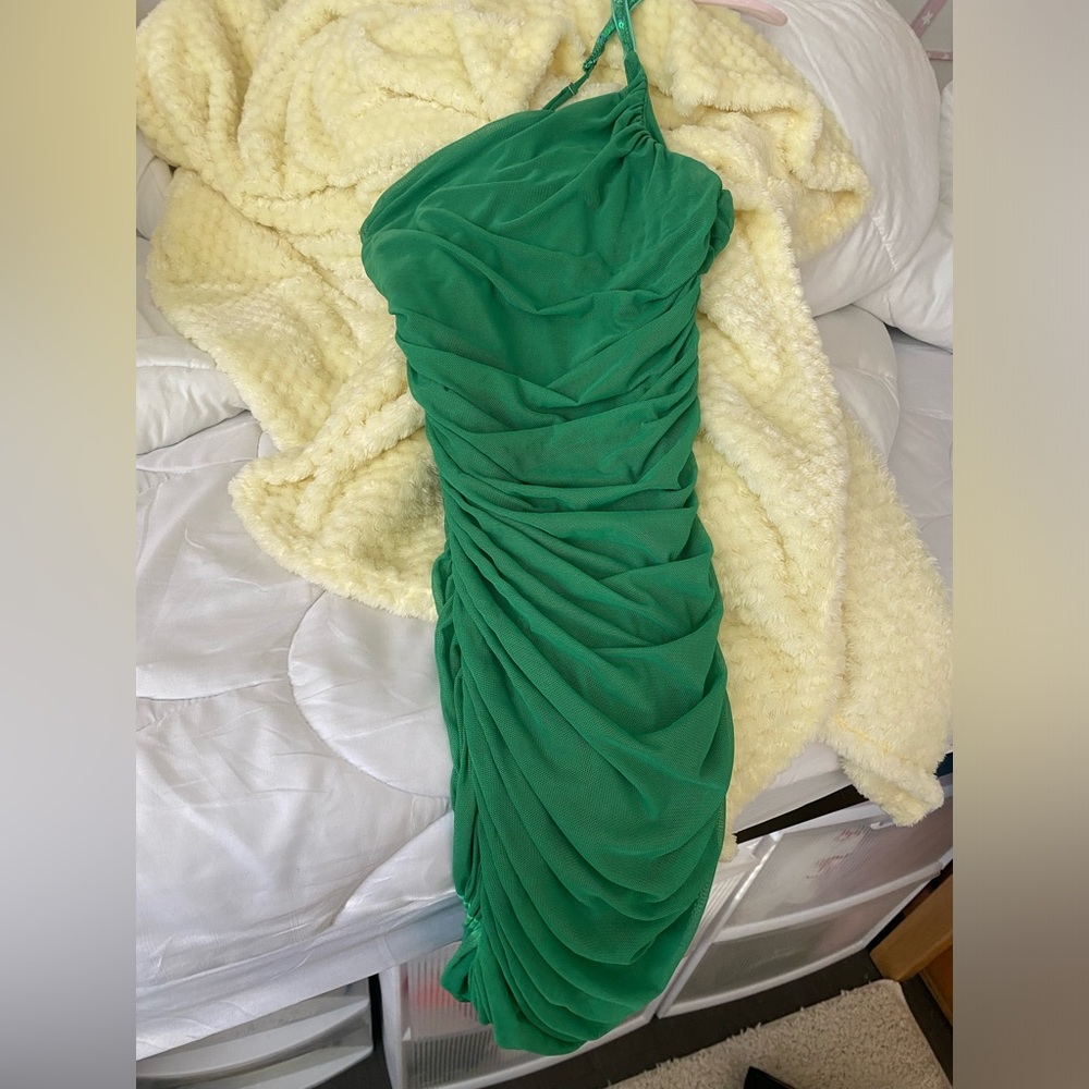 Lucy in the sky dress with sparkly strap